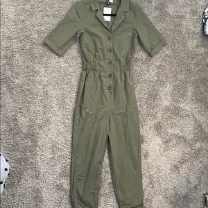 Utility style jumpsuit